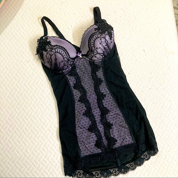 🌼 Brand New Sexy Black Bustier NWOT - Picture 2 of 6